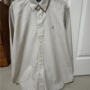 Ralph Lauren Custom Fit Button Down Shirt in XL